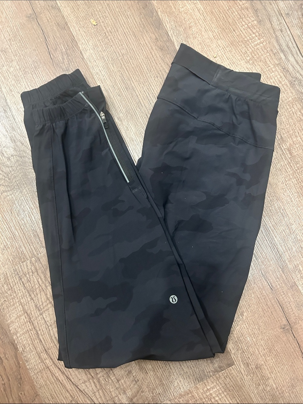 lululemon athletica Black Camo Track Joggers